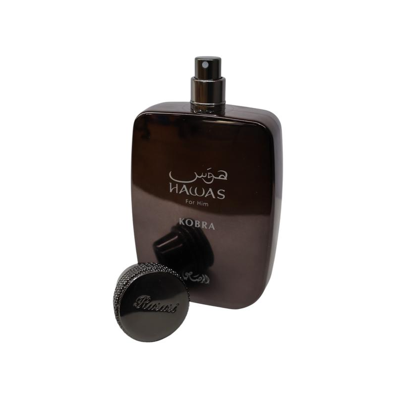 Hawas Kobra for Men Eau De Parfum Spray by Rasasi 100ml/3.4 oz