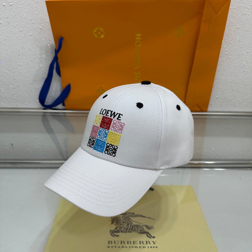 Royway Baseball Cap - Black / White